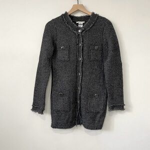 Gerard Darel Alpaca Wool Cardigan Jacket